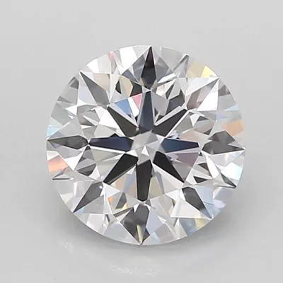 2.51ct D VS2 Rare Carat Ideal Cut Round Lab Grown Diamond
