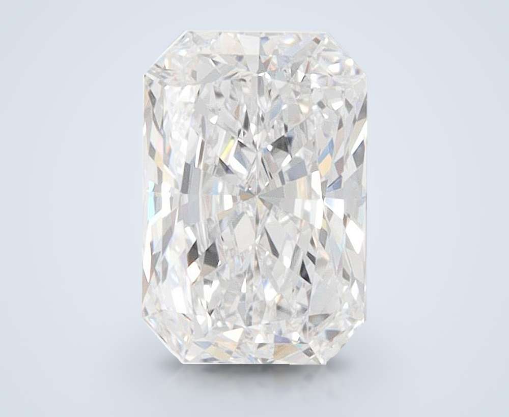 1.50ct D VVS2 Rare Carat Ideal Cut Radiant Lab Grown Diamond