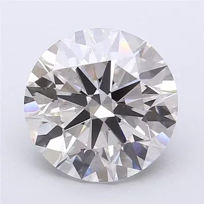 3.57ct G SI1 Rare Carat Ideal Cut Round Lab Grown Diamond