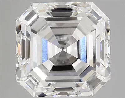 6.94ct F VVS2 Very Good Cut Asscher Lab Grown Diamond