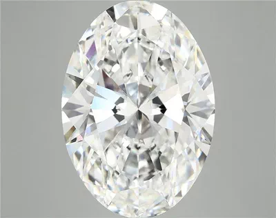 10.05ct F VVS2 Rare Carat Ideal Cut Oval Lab Grown Diamond
