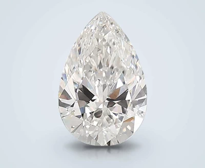 3.02ct F VS1 Rare Carat Ideal Cut Pear Lab Grown Diamond