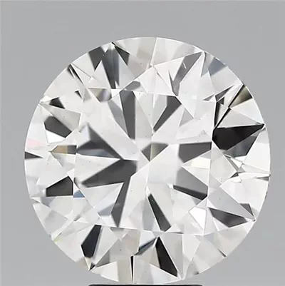 6.01ct H VS1 Excellent Cut Round Lab Grown Diamond