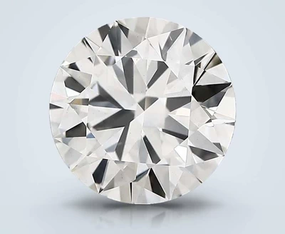 6.01ct H VS1 Excellent Cut Round Lab Grown Diamond