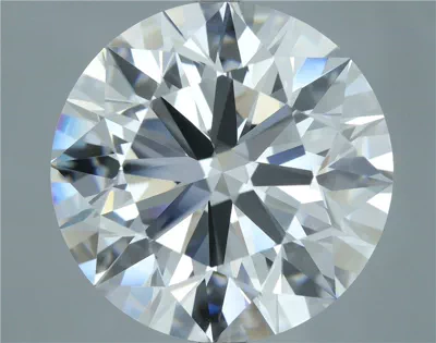 12.50ct E VVS2 Rare Carat Ideal Cut Round Lab Grown Diamond