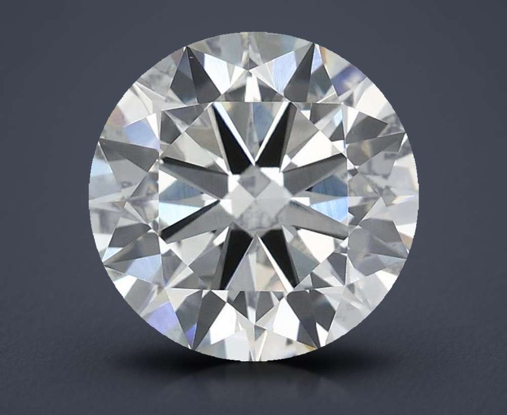 2.54ct H VVS2 Excellent Cut Round Lab Grown Diamond