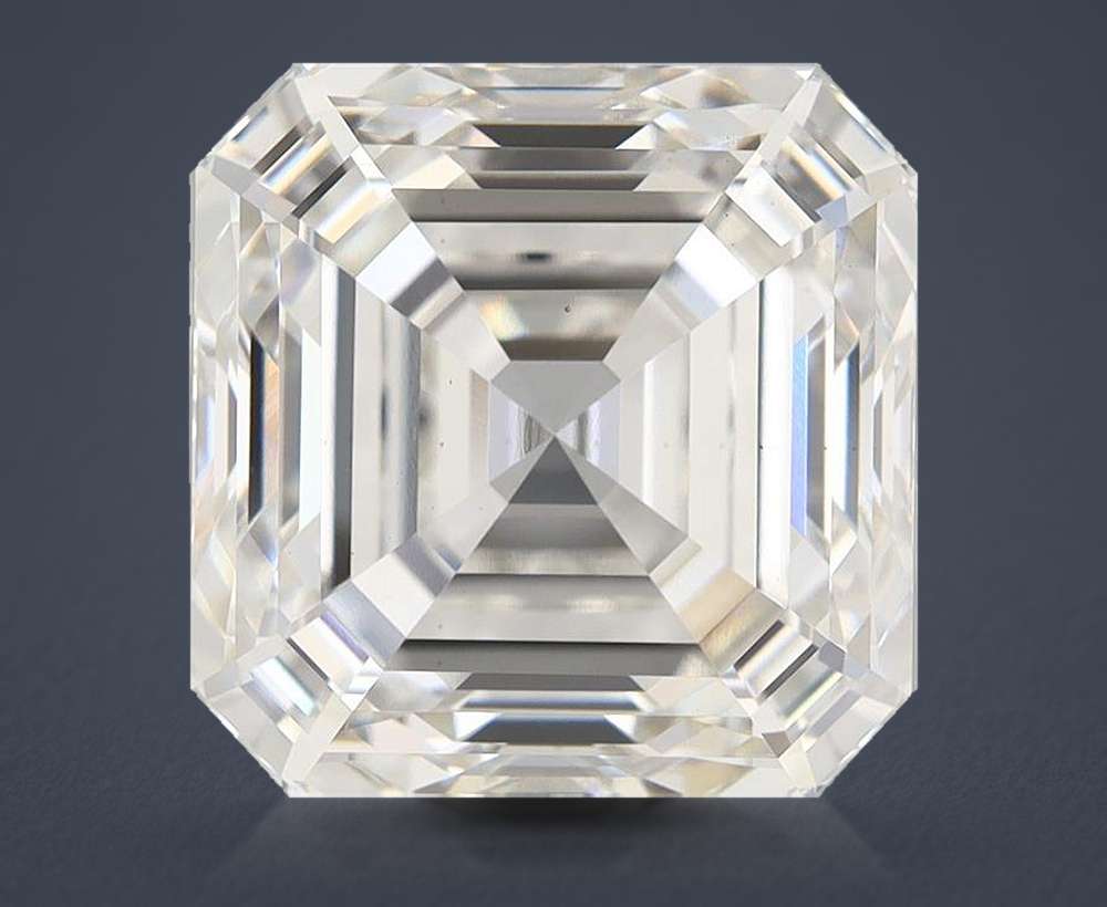 10.56ct H VS1 Rare Carat Ideal Cut Asscher Lab Grown Diamond