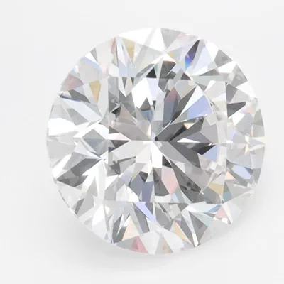 2.96ct D VVS1 Rare Carat Ideal Cut Round Lab Grown Diamond