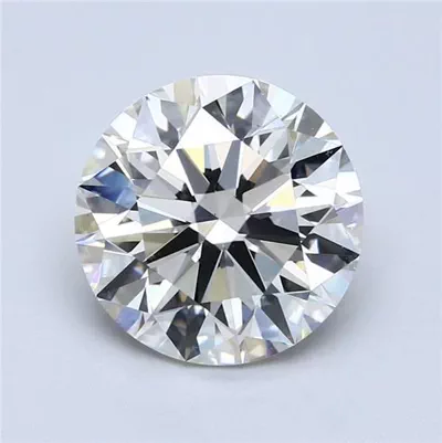4.01ct J SI1 Rare Carat Ideal Cut Round Diamond