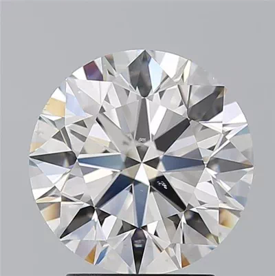 2.70ct H SI1 Rare Carat Ideal Cut Round Diamond