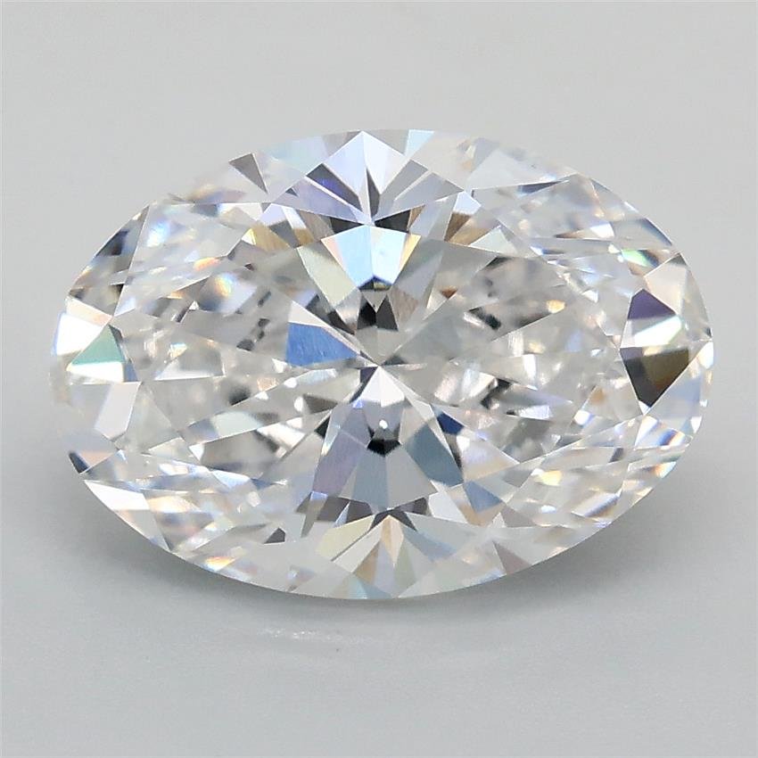 2.52ct D VS1 Rare Carat Ideal Cut Oval Lab Grown Diamond