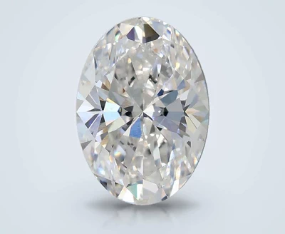 2.52ct D VS1 Rare Carat Ideal Cut Oval Lab Grown Diamond
