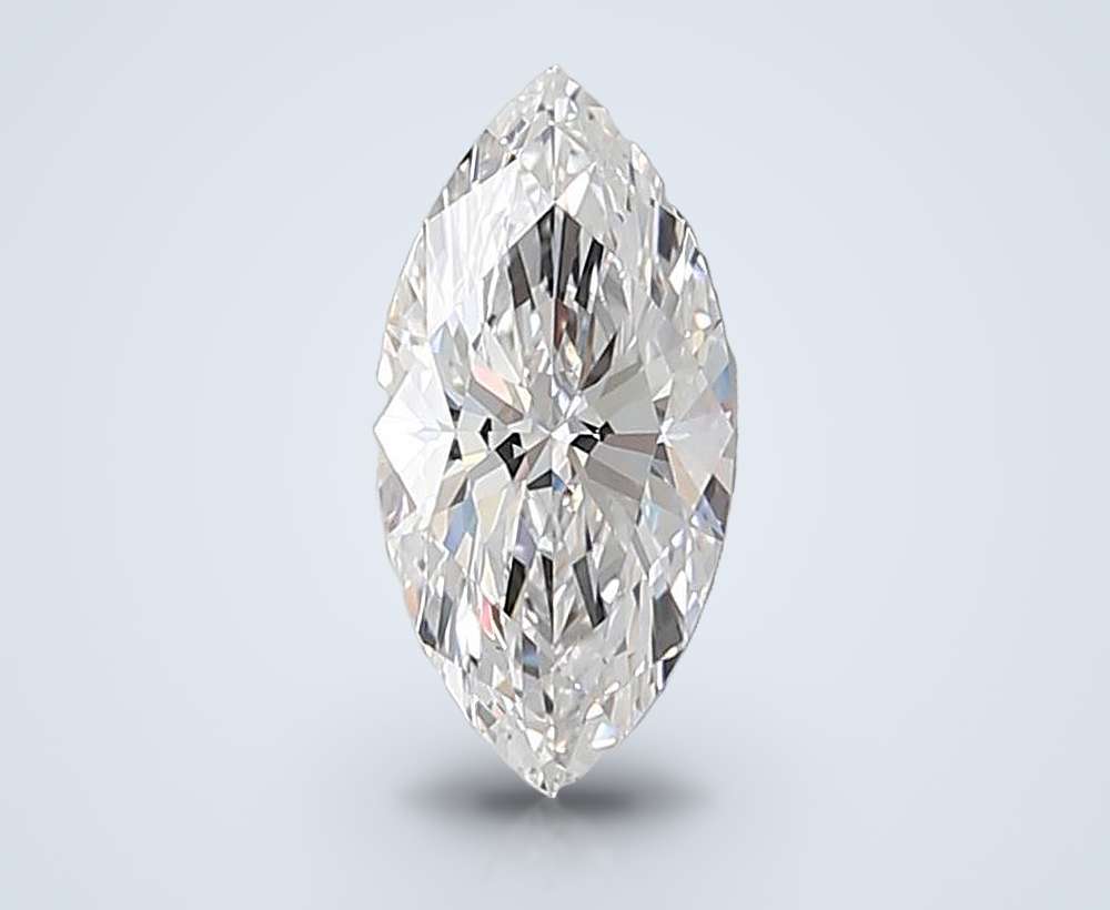 1.56ct D VVS2 Rare Carat Ideal Cut Marquise Lab Grown Diamond