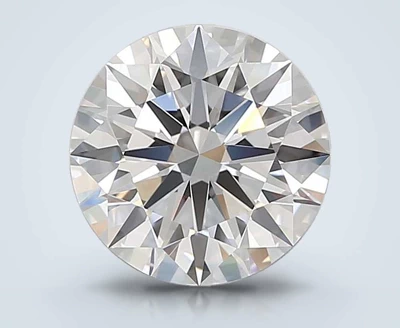 4.63ct D FL Rare Carat Ideal Cut Round Lab Grown Diamond