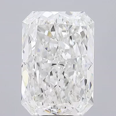 15.03ct G VVS2 Very Good Cut Radiant Lab Grown Diamond