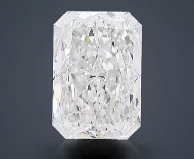 15.03ct G VVS2 Very Good Cut Radiant Lab Grown Diamond