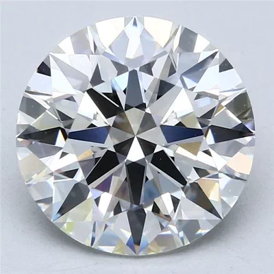 6.05ct F VVS2 Rare Carat Ideal Cut Round Lab Grown Diamond