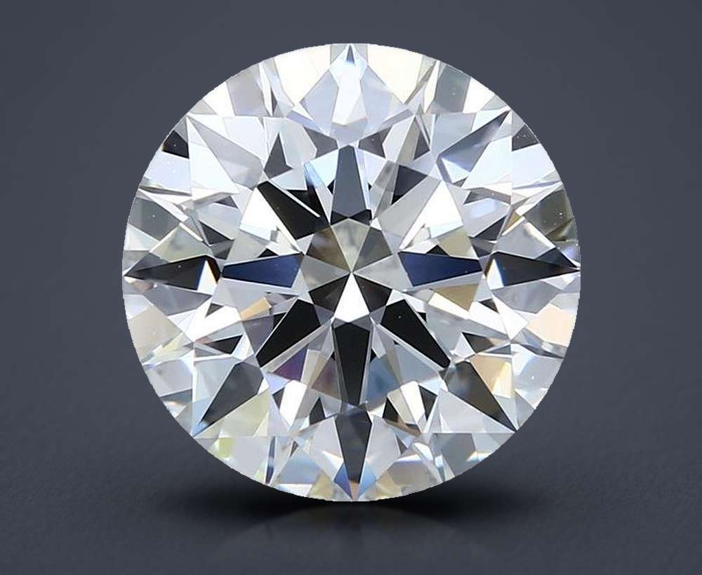 6.05ct F VVS2 Rare Carat Ideal Cut Round Lab Grown Diamond
