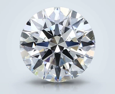 6.05ct F VVS2 Rare Carat Ideal Cut Round Lab Grown Diamond
