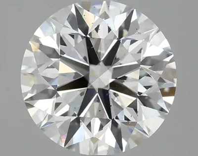 2.56ct E SI1 Excellent Cut Round Lab Grown Diamond
