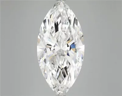6.55ct E VVS2 Rare Carat Ideal Cut Marquise Lab Grown Diamond
