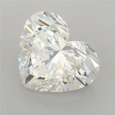 1.49ct F VVS2 Rare Carat Ideal Cut Heart Lab Grown Diamond