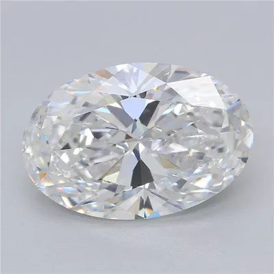 3.06ct D VS1 Rare Carat Ideal Cut Oval Lab Grown Diamond