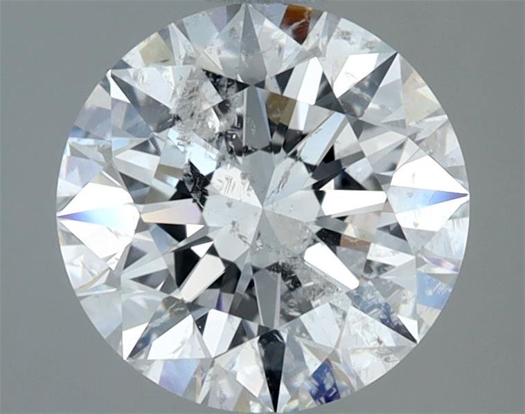1.72ct E SI2 Rare Carat Ideal Cut Round Diamond