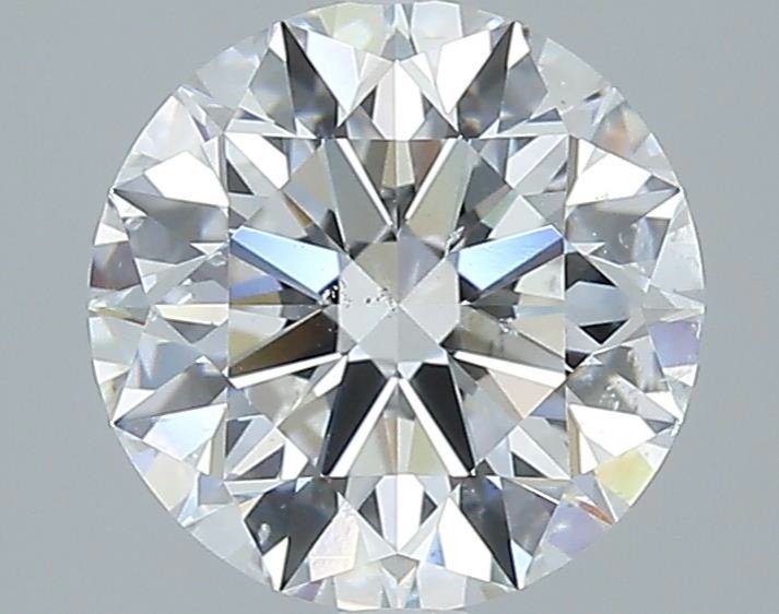 2.02ct E SI2 Rare Carat Ideal Cut Round Diamond