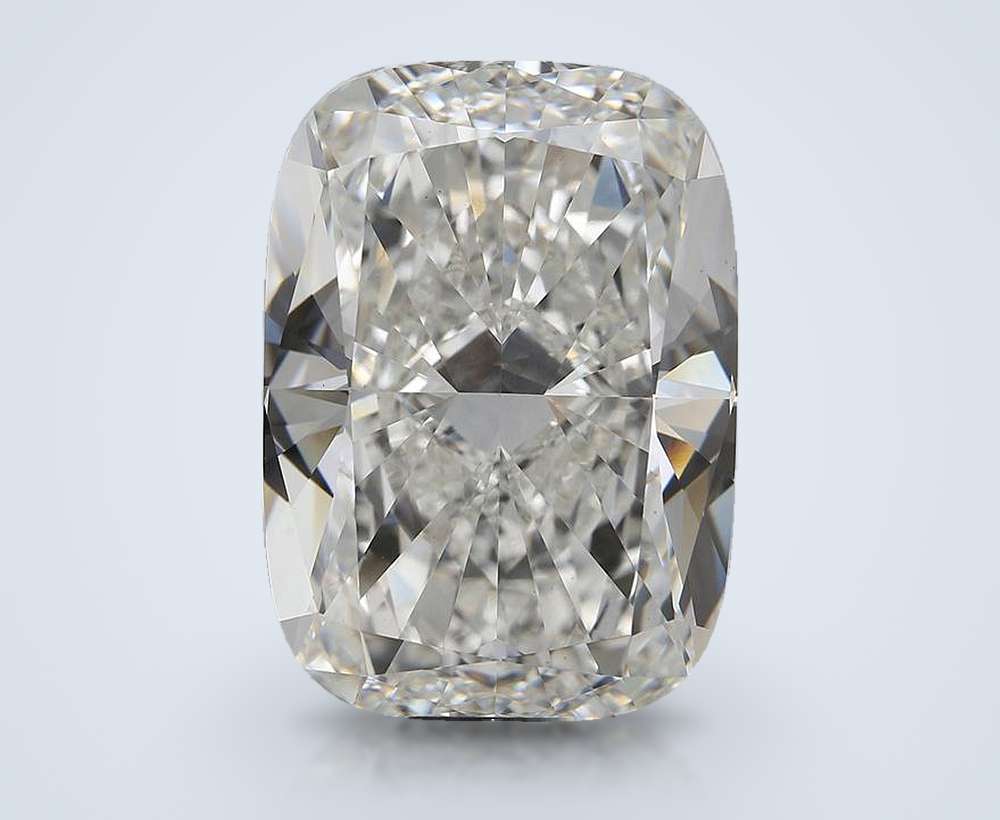 15.04ct F VVS2 Rare Carat Ideal Cut Cushion Lab Grown Diamond
