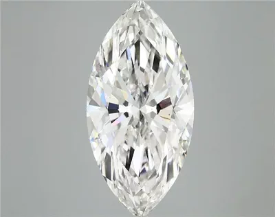 5.56ct F VS1 Rare Carat Ideal Cut Marquise Lab Grown Diamond