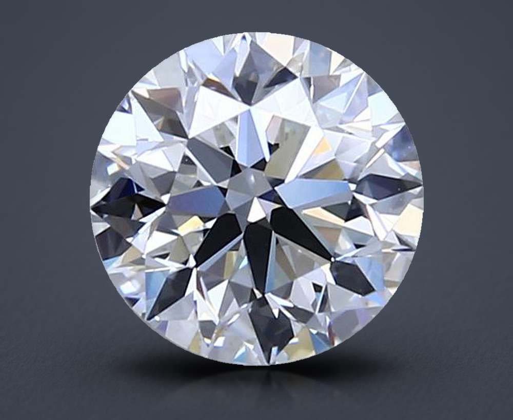 1.71ct F VVS2 Excellent Cut Round Diamond