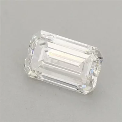 0.65ct E VVS2 Excellent Cut Emerald Lab Grown Diamond