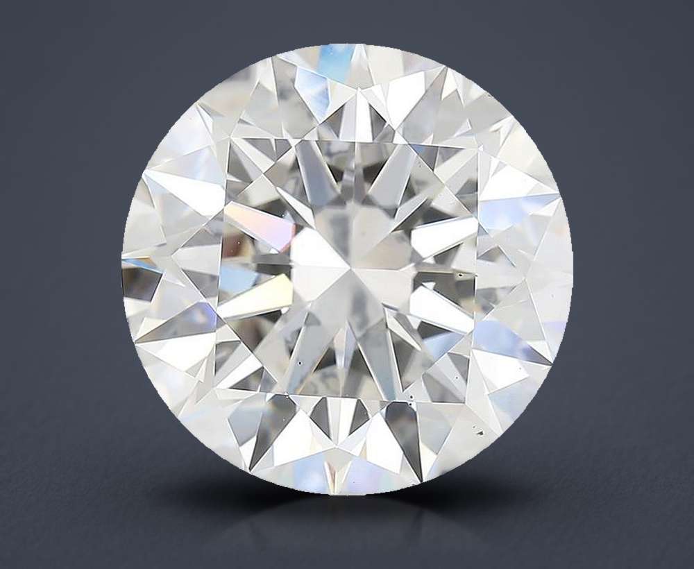 10.09ct F VS2 Excellent Cut Round Lab Grown Diamond