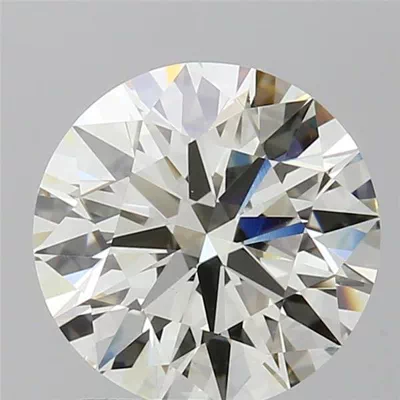 2.01ct K VVS2 Rare Carat Ideal Cut Round Diamond