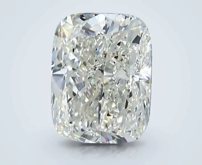 2.01ct K SI1 Rare Carat Ideal Cut Cushion Diamond