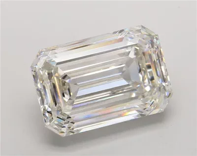 32.29ct H VS2 Rare Carat Ideal Cut Emerald Lab Grown Diamond