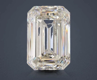 32.29ct H VS2 Rare Carat Ideal Cut Emerald Lab Grown Diamond