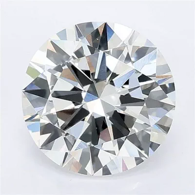 2.56ct E VS1 Excellent Cut Round Lab Grown Diamond