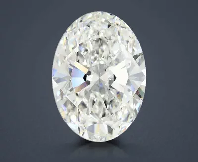 10.04ct F VVS2 Rare Carat Ideal Cut Oval Lab Grown Diamond