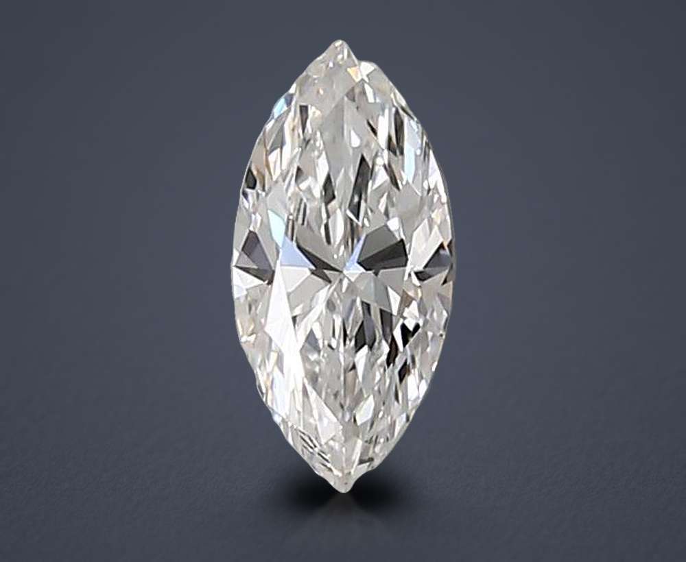 0.69ct D VVS2 Rare Carat Ideal Cut Marquise Lab Grown Diamond