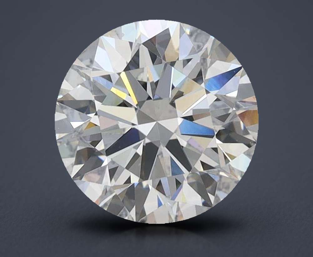 1.56ct G VVS2 Rare Carat Ideal Cut Round Lab Grown Diamond