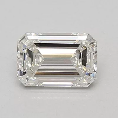 0.89ct E VVS2 Rare Carat Ideal Cut Emerald Lab Grown Diamond