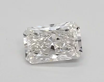 0.49ct F VVS1 Very Good Cut Radiant Lab Grown Diamond