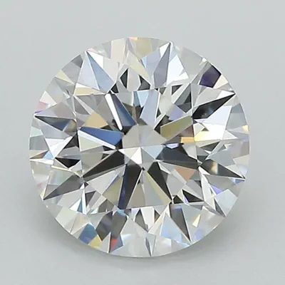 1.86ct D VS1 Rare Carat Ideal Cut Round Lab Grown Diamond