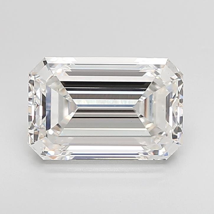 4.03ct G VS1 Rare Carat Ideal Cut Emerald Lab Grown Diamond