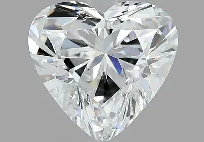 4.03ct D VS2 Rare Carat Ideal Cut Heart Diamond