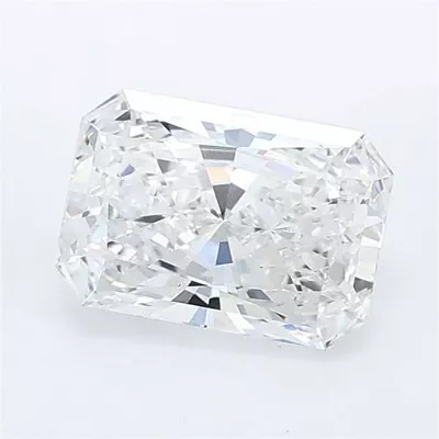 1.08ct D VVS2 Rare Carat Ideal Cut Radiant Lab Grown Diamond