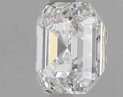 2.50ct E VS2 Very Good Cut Asscher Diamond