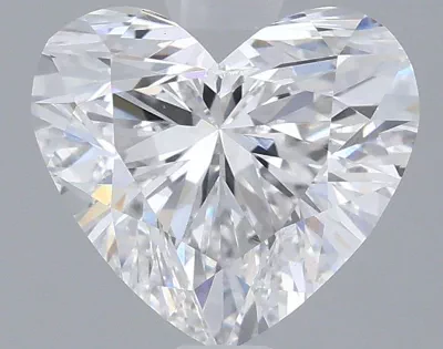 1.48ct E VS1 Rare Carat Ideal Cut Heart Lab Grown Diamond